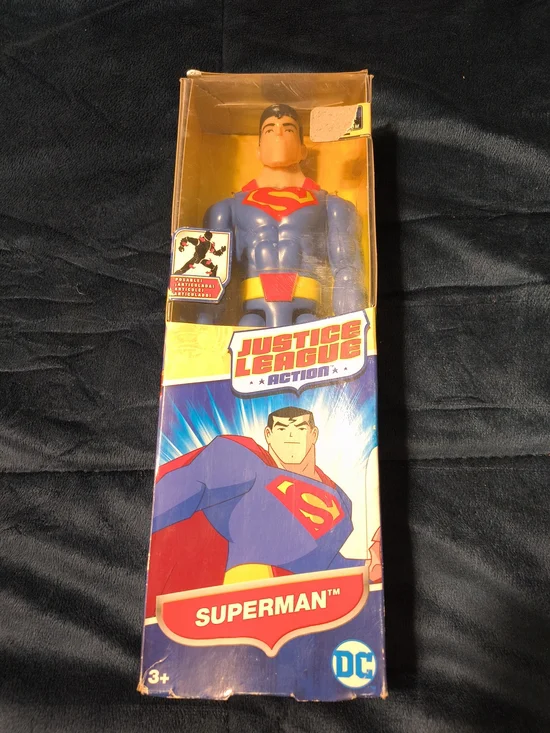 Justice League Action Superman Figure - Blue & Red