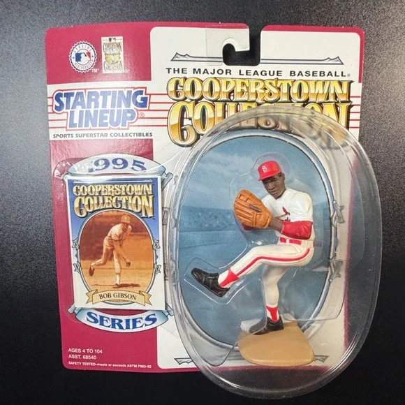1995 Starting Lineup Bob Gibson Cooperstown Collection St Louis Cardinals Kenner