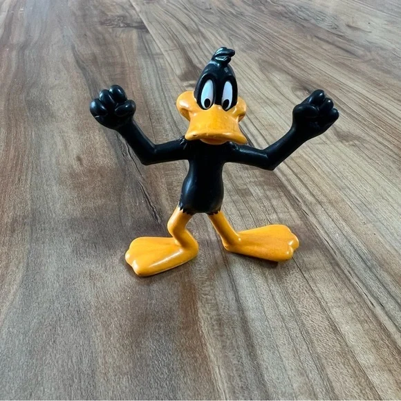 Loony Tunes‎ Vintage 90s Action Figure Bugs Taz Daffy Black Duck Toy