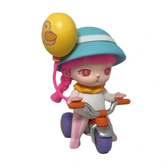 New Pop Mart Bunny Playfulness Series Figurine Confirmed Tricycle