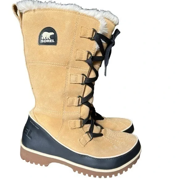 Sorel Women's Tivoli High Boot II Curry Size 7
