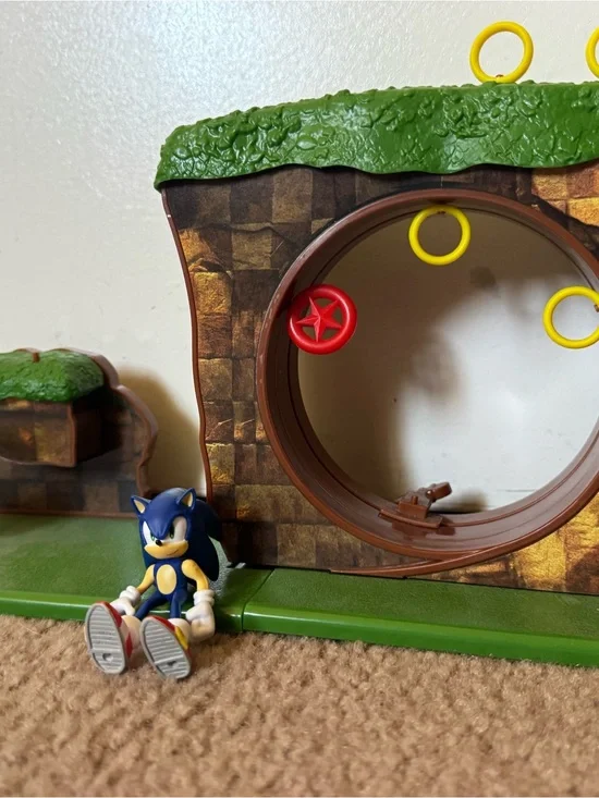 Sonic the Hedgehog Blue Action Figure Playset