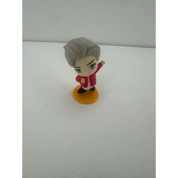 McDonald's BTS Figurine Fast Food Premium Toy 2022 Red Jacket
