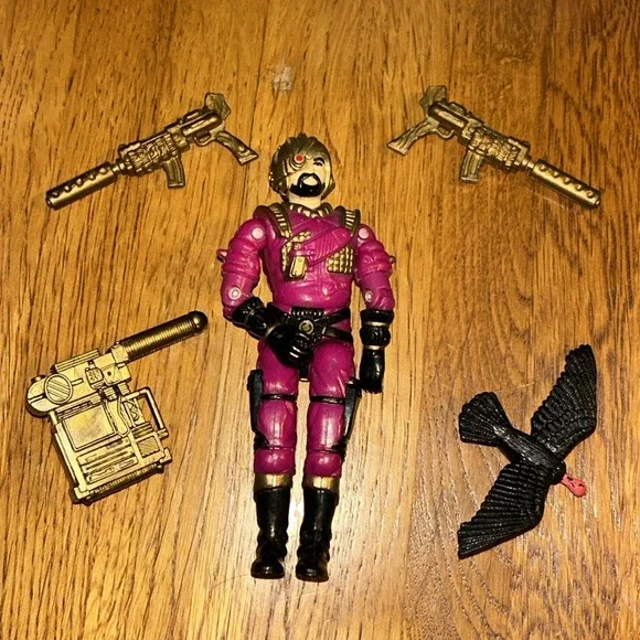 Vintage 1988 GI JOE ARAH - Voltar Figure - 100%‎ Complete