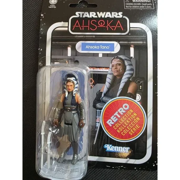 Star Wars Retro Collection AHSOKA TANO 3.75”Action Figure New & Sealed