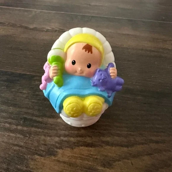 Rare Fisher Price Little People Baby or 