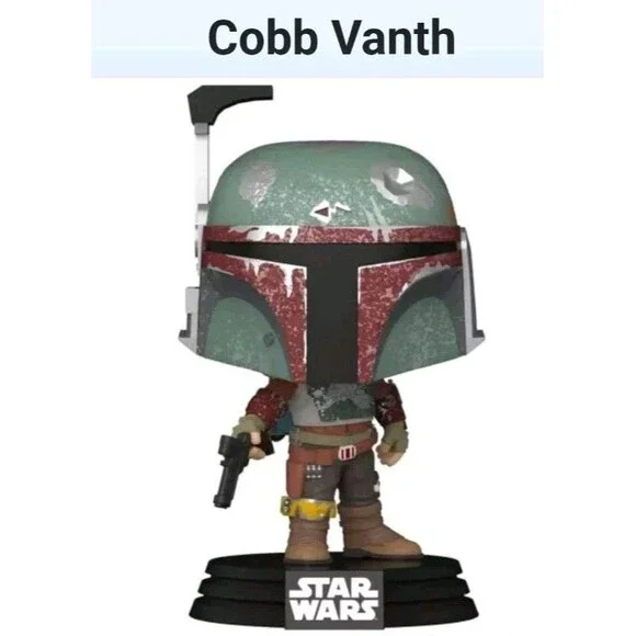 NIB Funko POP! Star Wars Cobb Vanth #484 Figure