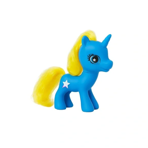VINTAGE GI-GO Wonder Unicorn Mega‎ Set – Blue Unicorn Figure