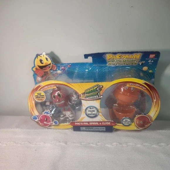 Spiral and Clyde from the Pac-Man and the Ghostly Adventures animated series.