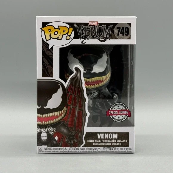 Funko Pop! Marvel #749 Winged Venom Pop In A Box Exclusive Wings w/ Protector