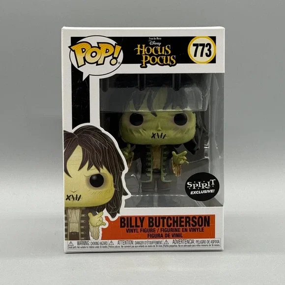 Funko Pop 773 Billy Butcherson Hocus Pocus Spirit Exclusive w/ Protector Vaulted