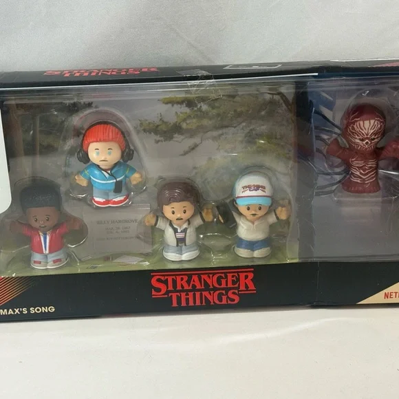 Stranger Things Max’s Song Fisher Price Kids Toy Figure Set - Multicolor