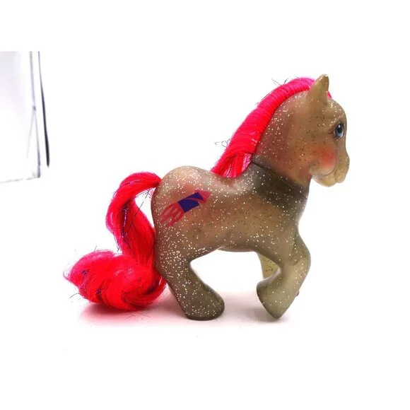 My Little Pony MLP G1 Sparkle Ponies Glitter Sky Rocket‎ Vintage Vtg 1985 Hasbro