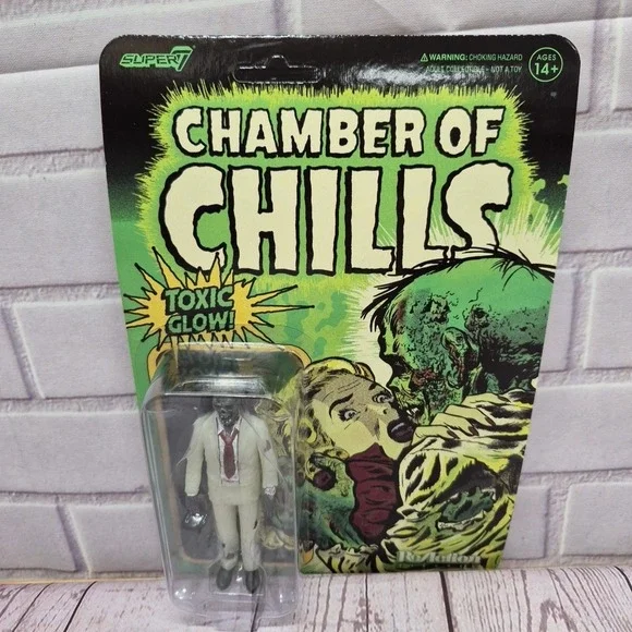Super7 Pre-Code Horror Reaction Figure Wave 4 Glow In The Dark Heartless Zombie