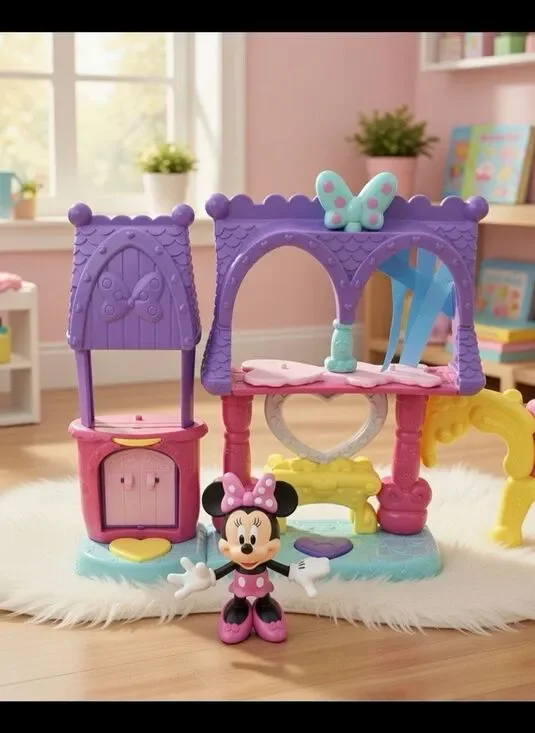 Fisher-Price Disney Minnie Mouse's Pampering Pets Salon Play Set