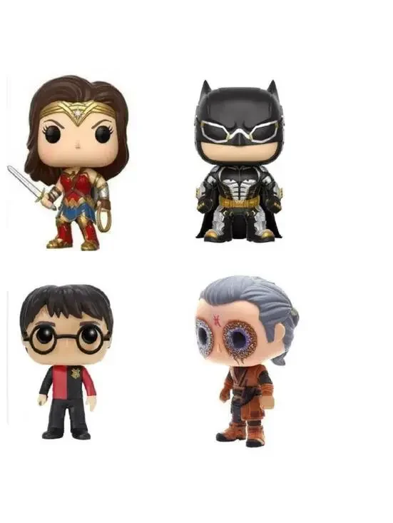 Funko POP Batman, Wonder Woman, Harry Potter, Dr. Strange Kaecilius Bobblehead