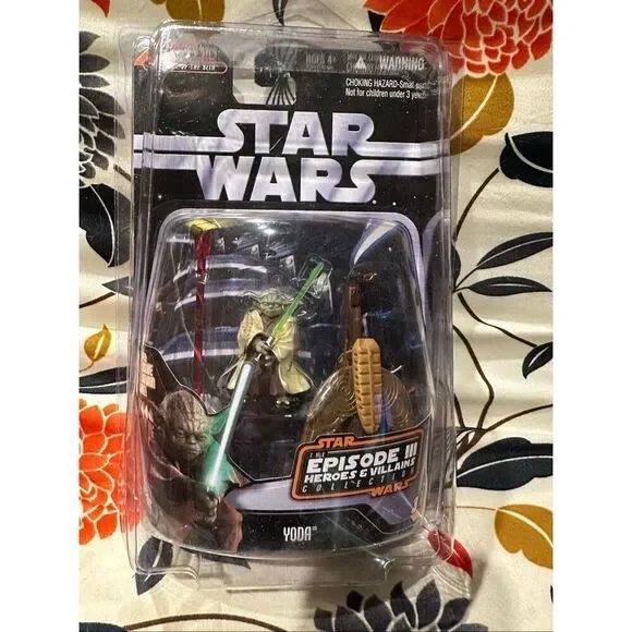 New unopened Star Wars episode three Yoda action figure