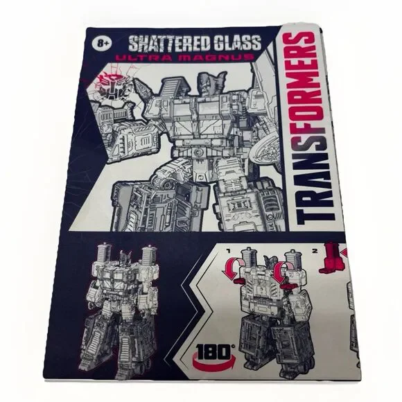 Transformers Shattered Glass Ultra Magnus Instruction MANUAL ONLY