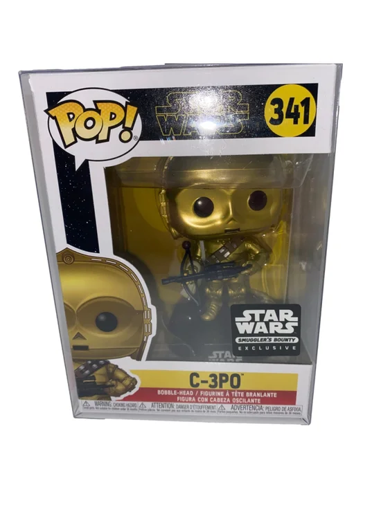 Funko Pop! Star Wars C-3PO Smuggler's Bounty Exclusive Action Figure 341