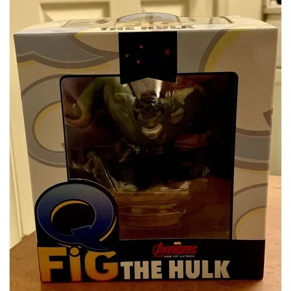 Q-Fig The‎ Hulk MARVEL Avengers Collectable Figure Loot Crate Exclusive