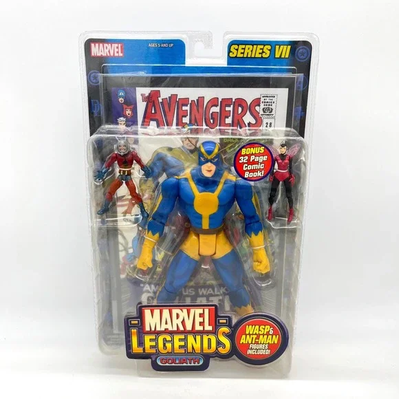 Marvel Legends Series VII Goliath Toy Biz Action Figure Wasp Ant-Man Comic 2004