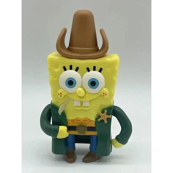 SpongeBob SquarePants  Cowboy 2008 Burger King Kids Toy‎