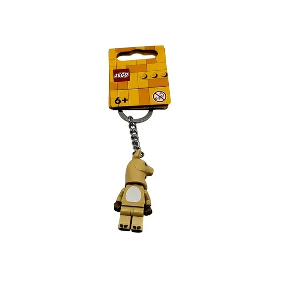 LEGO 854081 Camel Costume‎ Guy Keychain Beige Minifigure 6349102 New Art Toy