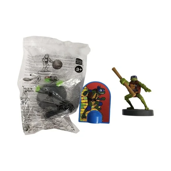 Burger King TMNT Donatello Figure & Leonardo Launcher Tales of the TMNT 2024 lot