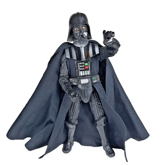 Star Wars Darth Vader Action Figure with Fabric Cape Black Series 6‎ Inch Loose