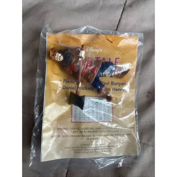 Disney's Tall Tale Subway Kids‎ Pak Paul Bunyan In Package. Subway toy  28762876