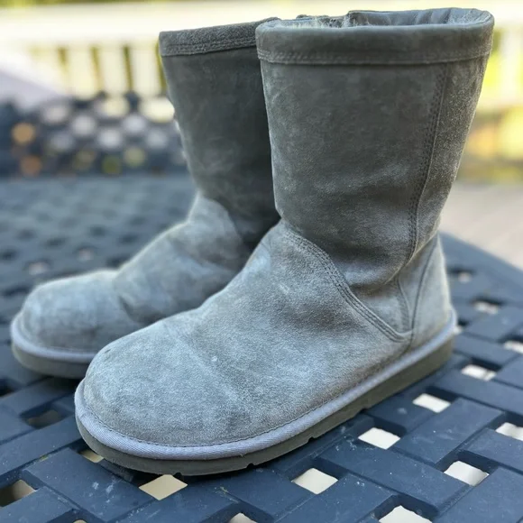 UGG Australia Genuine Leather and Sheepskin Women’s Boots