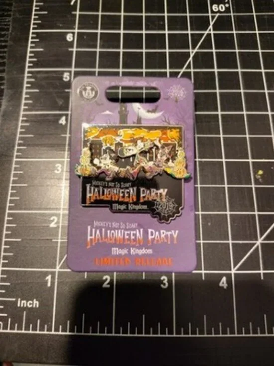 Disney Parks Mickeys Not So Scary Halloween Party Pin 2019 Magic Kingdom New HTF