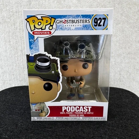 Funko Pop Movies Ghostbusters Afterlife Podcast 927 Vinyl Figure New Box
