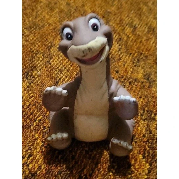 Vintage UCS & Amblin 1988 Land Before Time‎ Little Foot Hand Puppet Brown 6