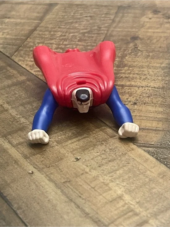 vintage 2003 Superman action figure from the Burger King Kids Meal