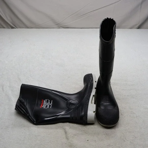 Tingley Pulsar Unisex M3 W5 Rain Boots Black Slip Resistant Waterproof Utility