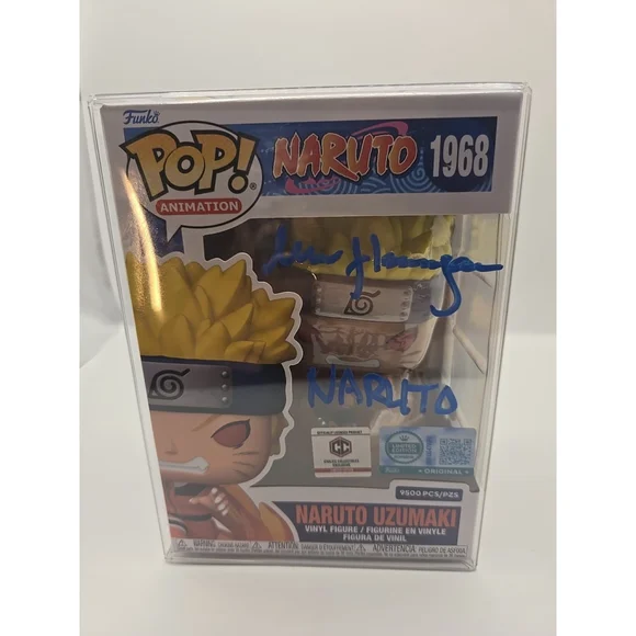 Funko Pop! : Pop! Naruto Uzumaki 1968 - Chalice...(Signed By Eva Maile Flanagan)