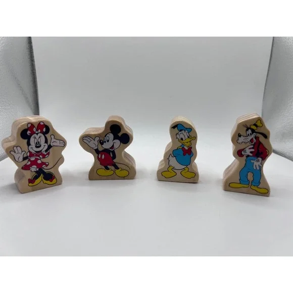 Disney Disneyland Mickey Mouse‎ And Friends Castle Stacking Blocks Figures Only