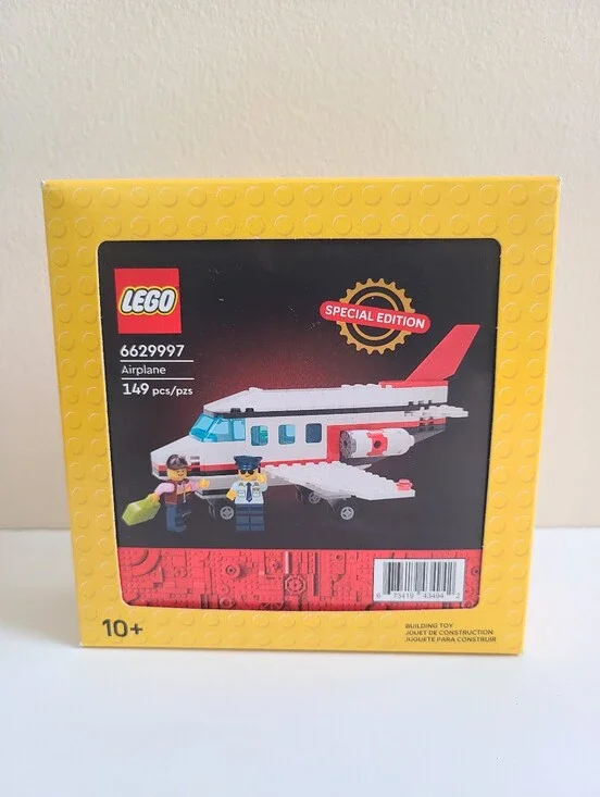 SEALED LEGO Special Edition Airplane Set #6629997 Limited Edition GWP  5010053