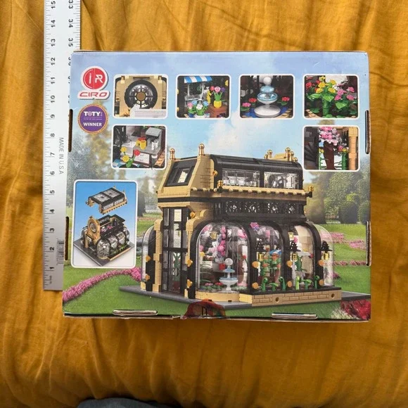Ciro Botanical Garden Building Set B775 2147 Pcs Victorian‎ Conservatory Model