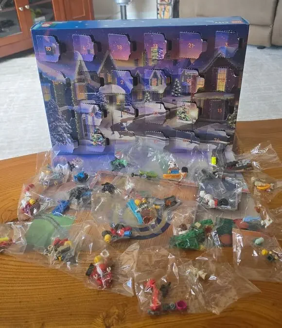 Lego City Advent Calendar 2024 - Opened