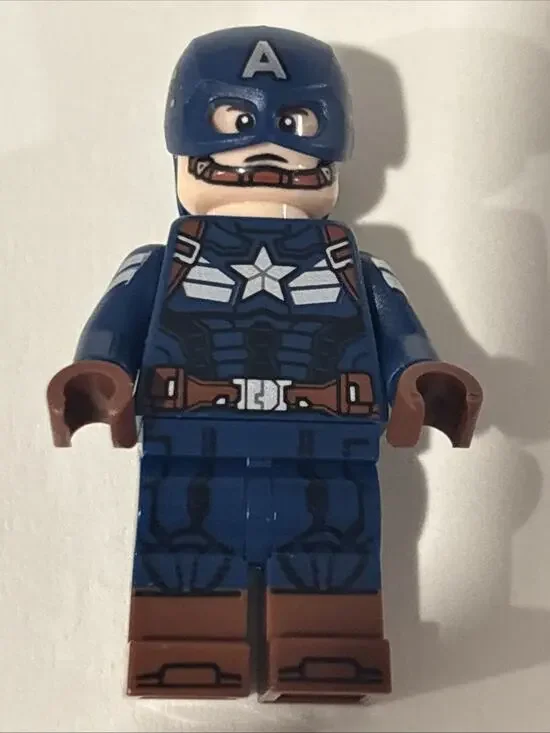 Lego Marvel Captain America Minifigure #sh1128 Set #76354 SHEILD Helicarrier New