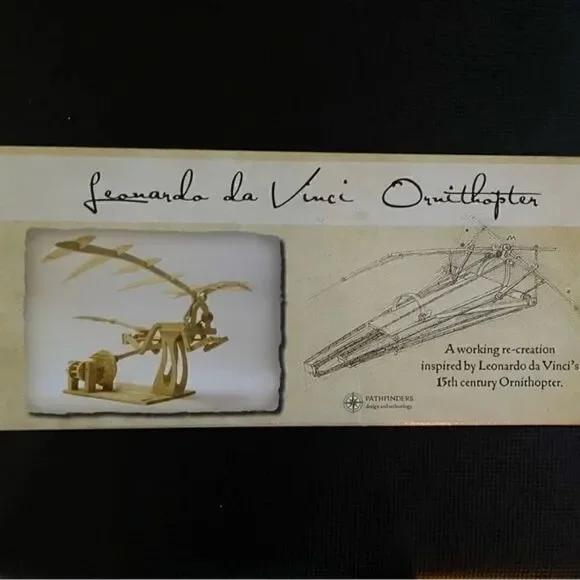 New in Box Leonardo da Vinci Catapult Wooden kit - Great Gift Idea!
