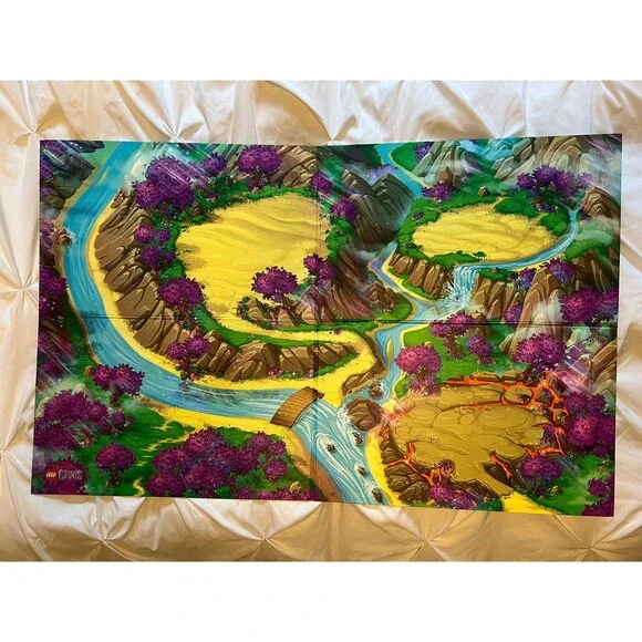 LEGO Elves Playmat mat City pad Double-Sided toy 39x28
