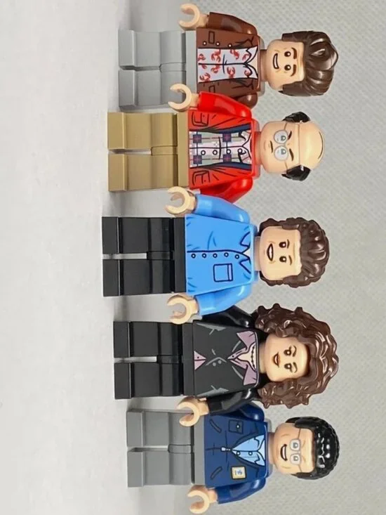 LEGO Seinfeld Minifigures From RETIRED Set 21328 ALL 5 MINIFIGURES LOT - NEW