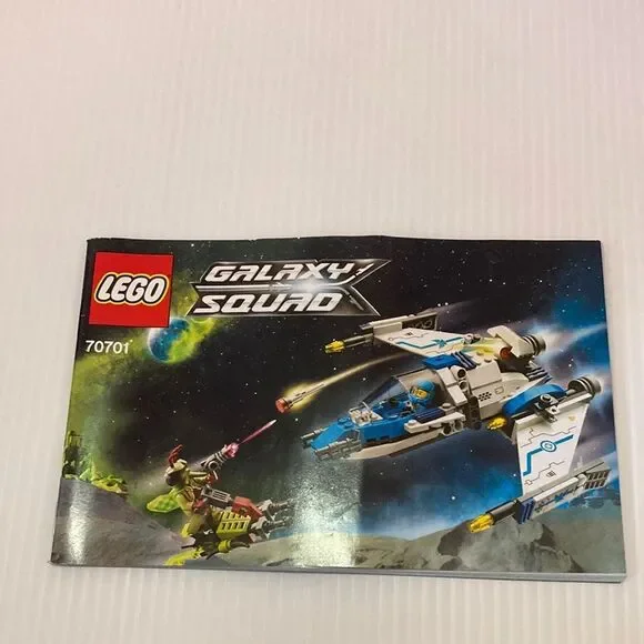 LEGO Galaxy Squad Set 70701 Booklet manual‎ only