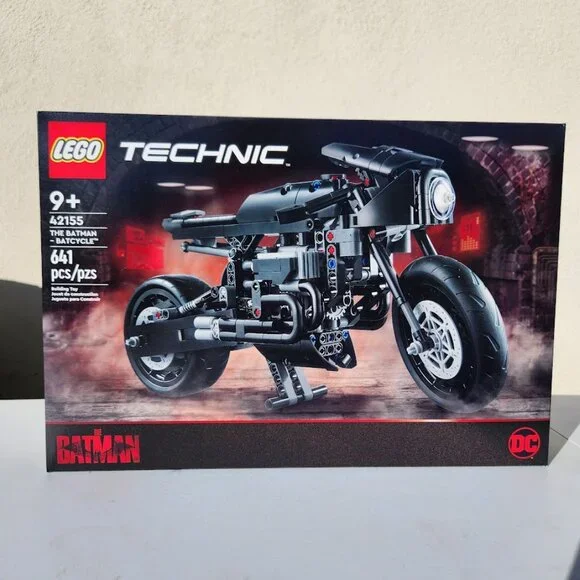 NEW LEGO Technic Batman BATCYCLE Set 42155 Motorcycle Collectible Toy Model Buil
