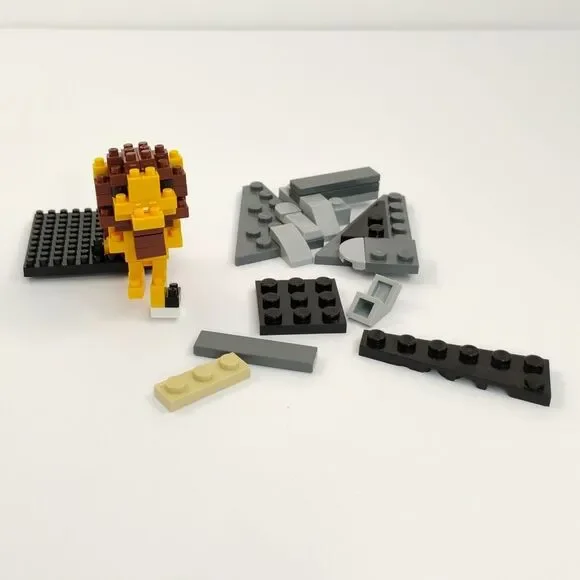 Lego Pieces Lion