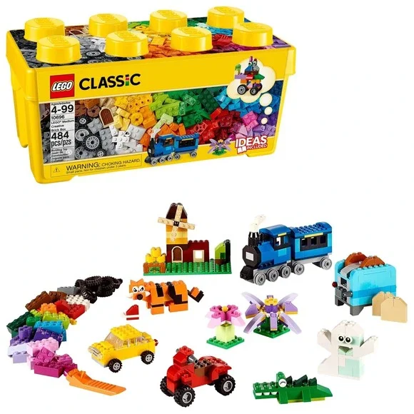 LEGO Classic Medium Creative Brick Box 10696 Building Set 484 Pieces‎ New