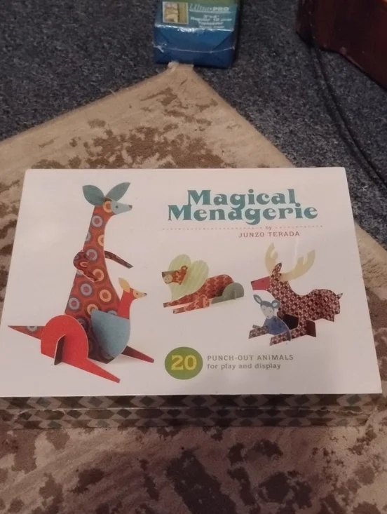 Magical Menagerie Punch-Out Animal Set by  - Multicolor